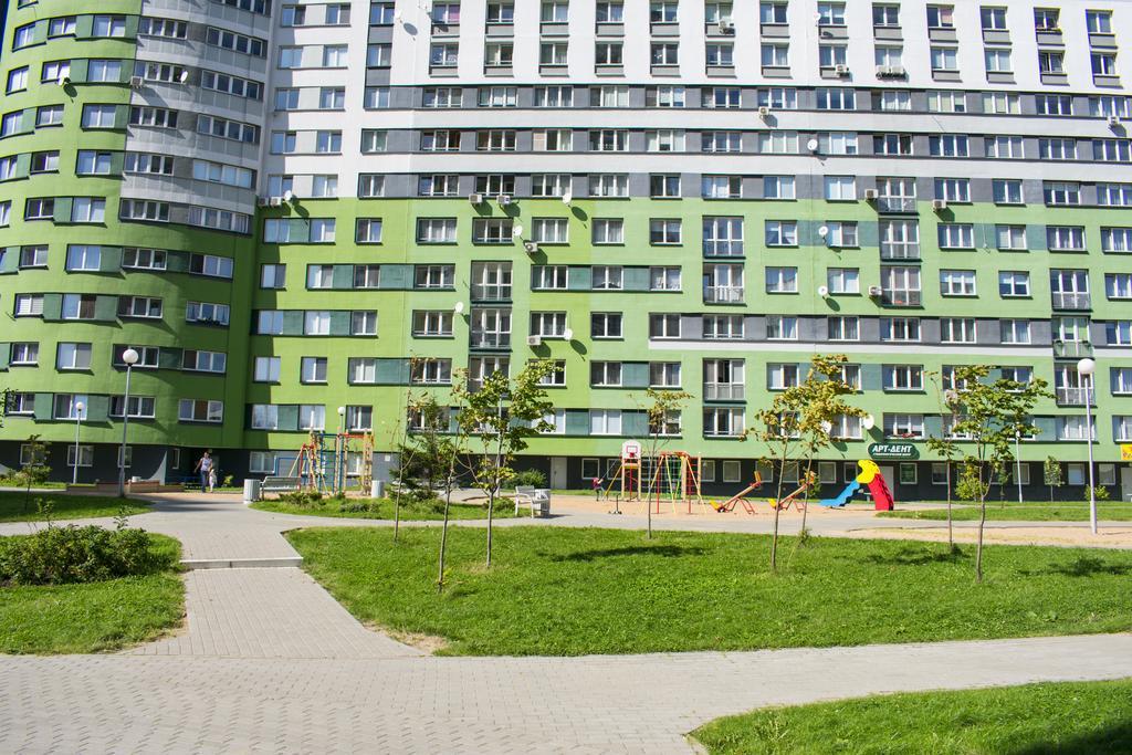Jacuzzi Apartcomplex Kaskad, Панорамный Вид Центр Минска Ngoại thất bức ảnh